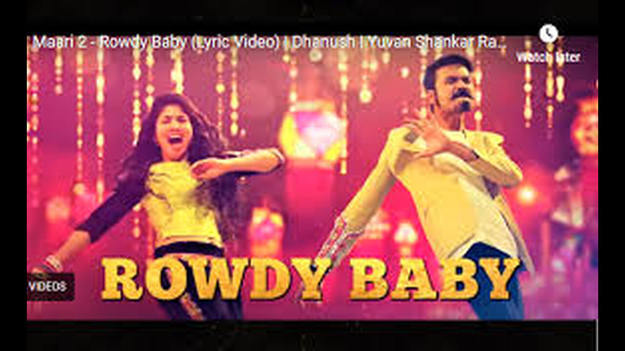 Maari 2 Rowdy Baby Video Song