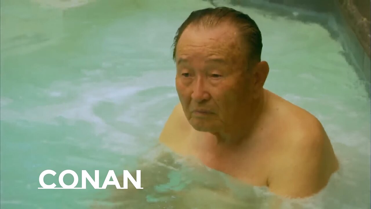 Conan And Steven Yuen From (The Walking Dead) Visit South Korea