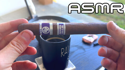 ASMR - Coffee and a Cigar in October