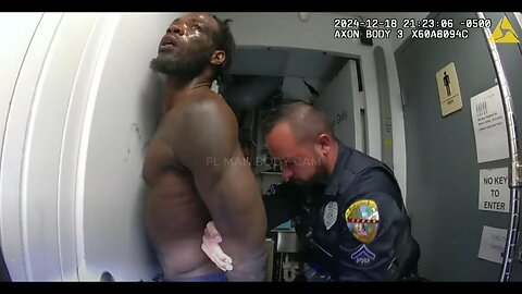 Florida Man caught in the ceiling