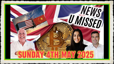 CHARLIE WARD DAILY NEWS WITH DREW DEMI SUNDAY 4TH MAY 2025