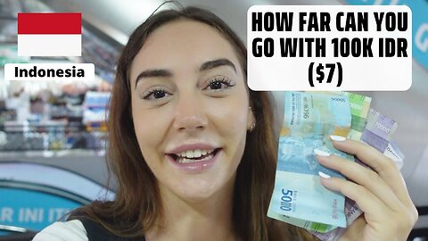 What can $7 (IDR 100K) Get You in Bali Indonesia