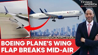 Delta Air Lines Boeing 737 Wing Flap Breaks Off Mid-Flight in Latest Scare |Firstpost America