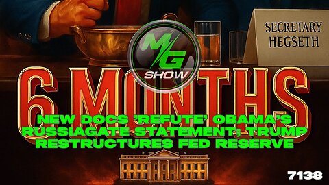 New Docs 'Refute' Obama's Russiagate Statement; Trump Restructures Fed Reserve