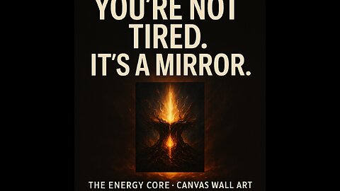 You’re not tired.
