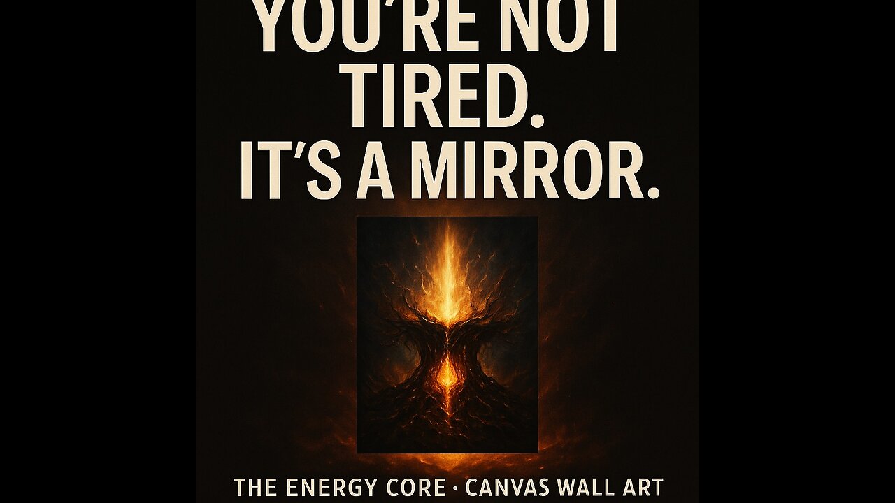 You’re not tired.