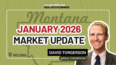 January 2026 #Montana Market Update