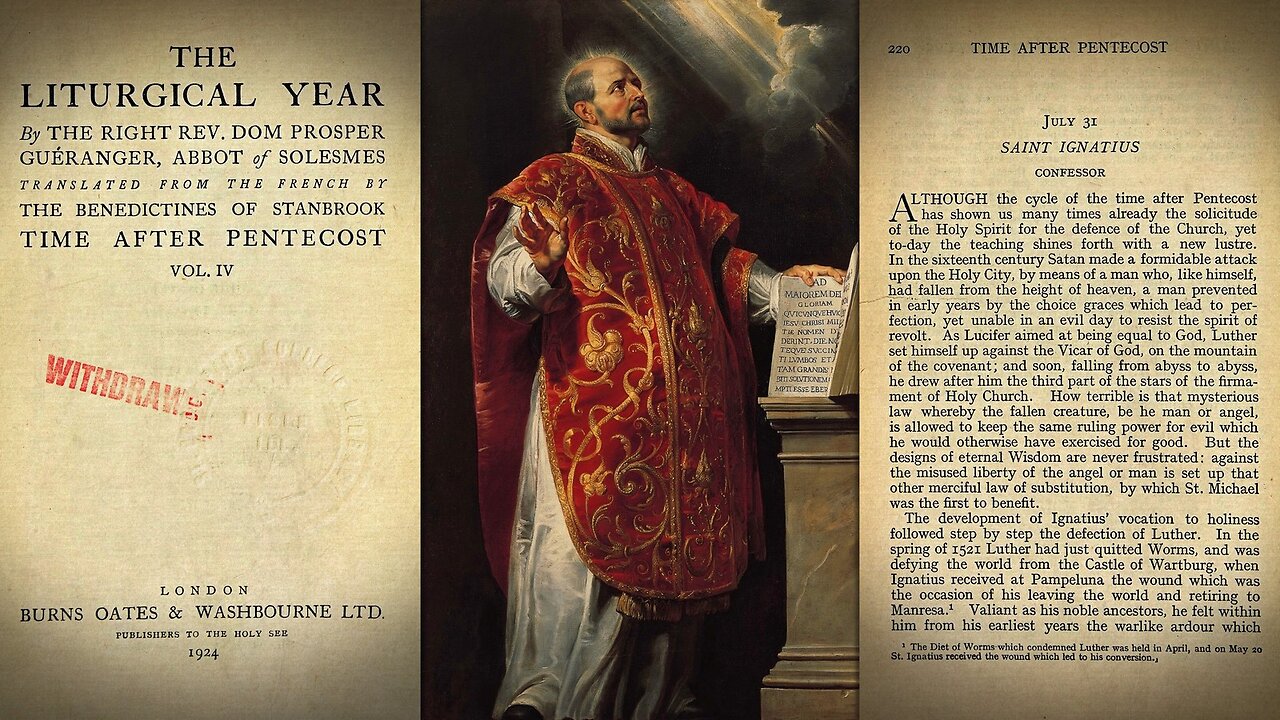 Saint Ignatius Loyola {July 31} 📖🎧