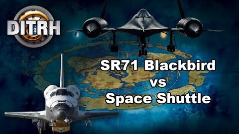 The SR71 Blackbird vs The Space Shuttle