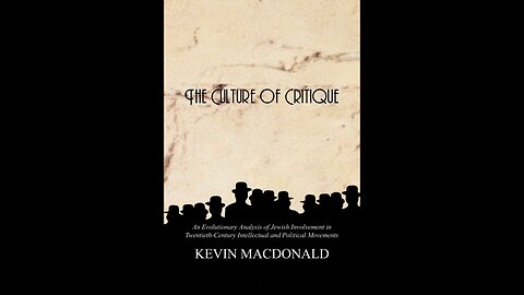 Culture of Critique For Normies