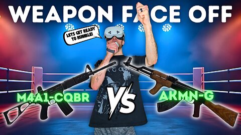 M4A1-CQBR vs AKMN-G a Contractors Exfil Zone WEAPON FACE OFF!