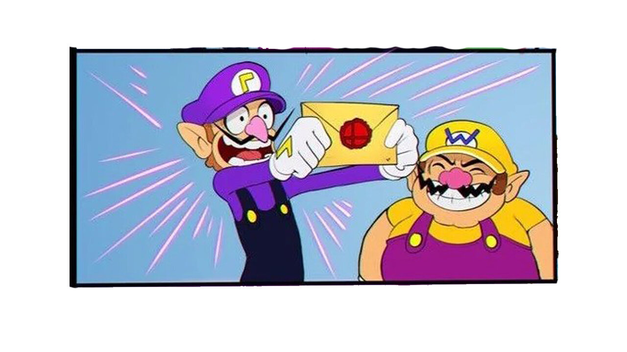 Why Waluigi wasn't in Smash Ultimate (Mario Comic Dub)