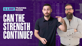 Live Trading: Why Today Could Be Bounce Back Day?