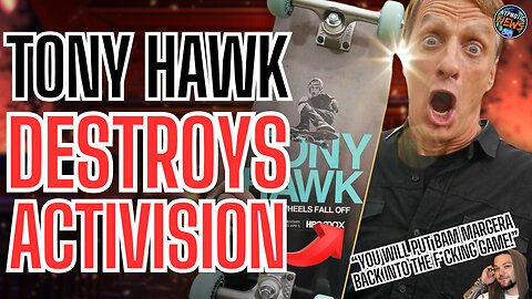 Tony Hawk Says F*CK ACTIVISION For Removing Bam Margera FROM THE GAME And FORCE THEM To ADD HIM BACK