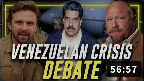 Alex Jones Debates / Discusses The Widening Venezuelan Crisis With Maduro Insider Jackson Hinkle