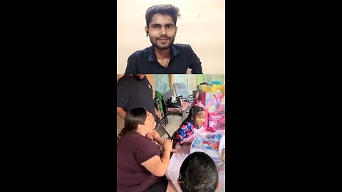 beti ke munh per pita Ne cake mara