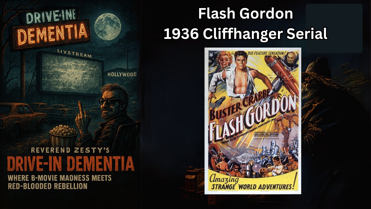 Drive-In Dementia: Flash Gordon 1936 Cliffhanger Serial