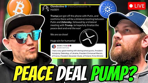 Will Trump Peace Deal Pump Bitcoin? Crypto Surge