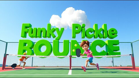 FUNKY PICKLE BOUNCE (PICKLEBALL) ~ OFFICIAL MUSIC VIDEO