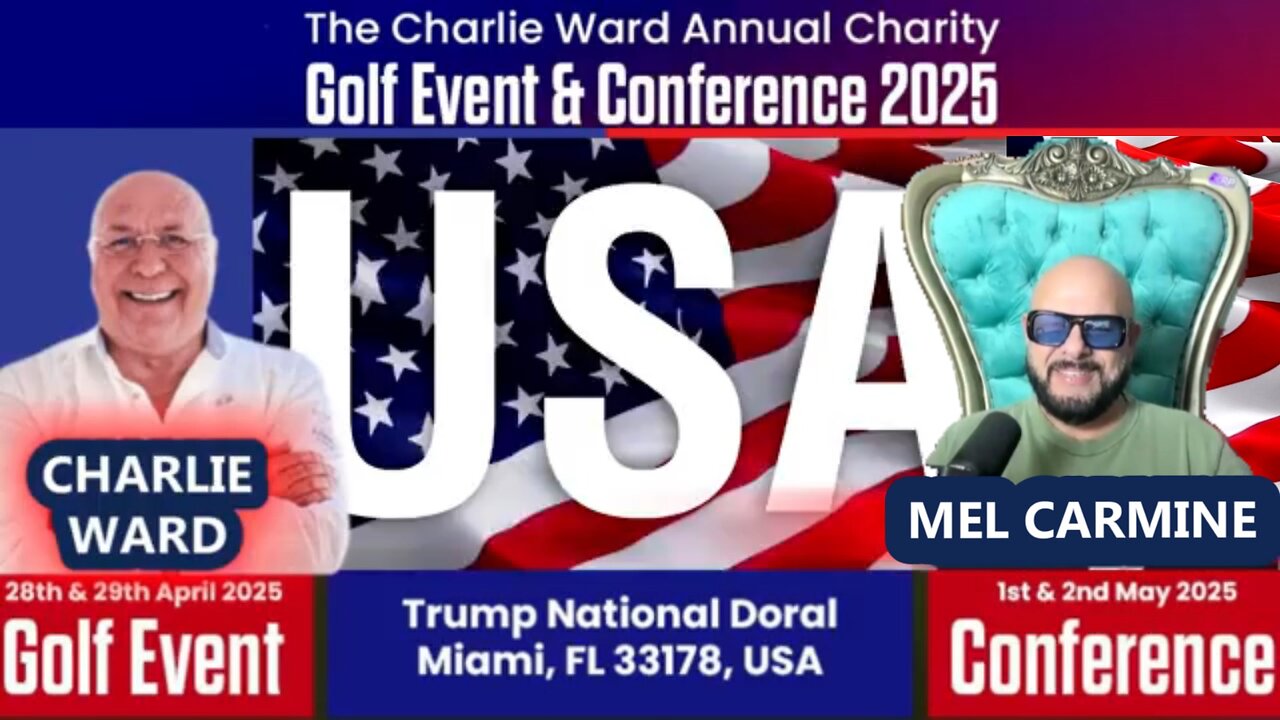 CHARLIE WARD GOLF & CONFERENCE 2025 WITH CHARLIE WARD & MEL CARMINE