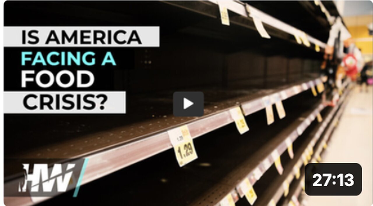 "America's Potential Food Crisis"