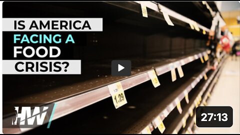 "America's Potential Food Crisis"