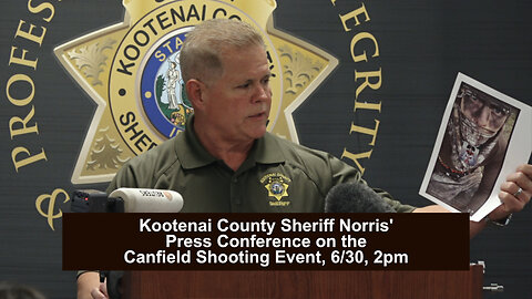 Sheriff Norris' Canfield Shooter Press Conference, 6/30/25, 2pm