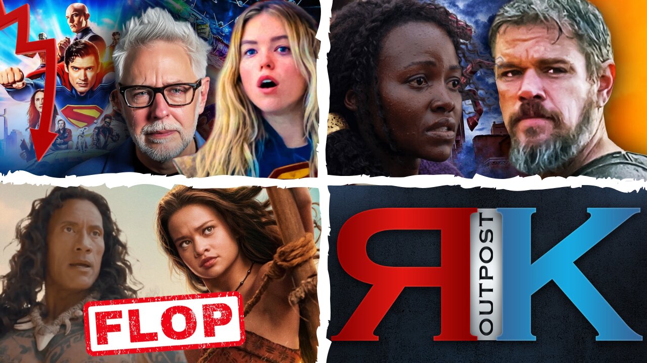 Nolan Addresses BACKLASH To The Odyssey, Moana BOMBS At The Box Office, James Gunn DCU Desperate