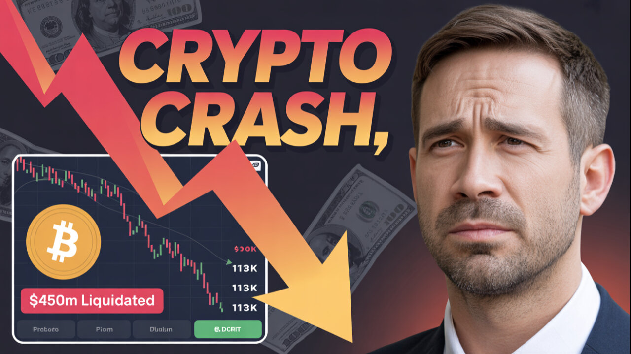 Crypto Crash Alert: $450 Million Liquidated! BTC, XRP & ZBCN Breakdown