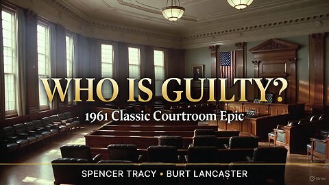 Judgment at Nuremberg (1961) FULL MOVIE in 1080p | Spencer Tracy | Burt Lancaster | Stanley Kramer