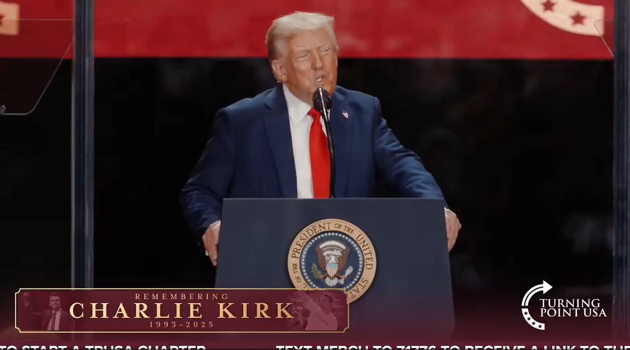 Great speech by President Trump 😎
