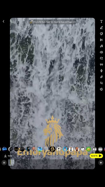 Peaceful Waterfall Flow — Calm Your Mind | Sleep, Study, Meditation