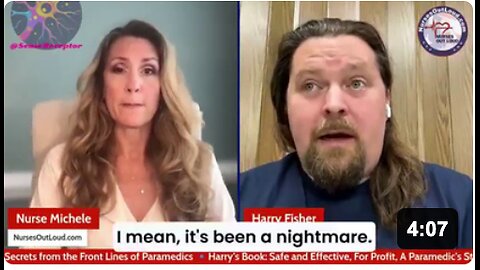 Harry Fisher, an EMT paramedic describes how he has been experiencing a "living nightmare" since the rollout of the deadly COVID injections