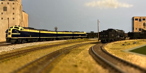 Extra 100 - with EMD FT Diesels and 2-10-4 5000 Helper