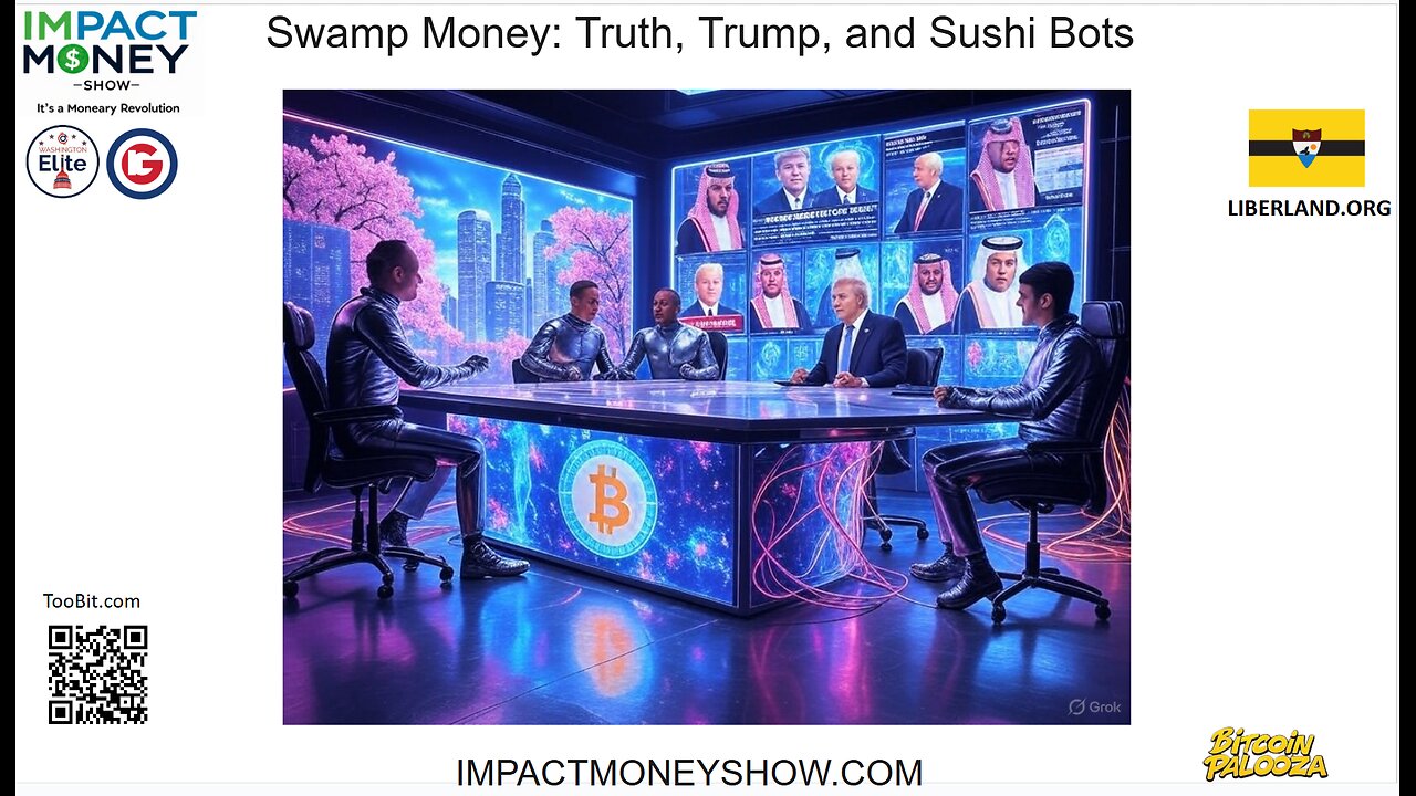 Swamp Money: Truth, Trump, and Sushi Bots