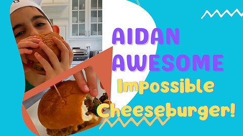 Kid-Friendly Vegetarian Cheeseburgers! Impossible Burger Recipe