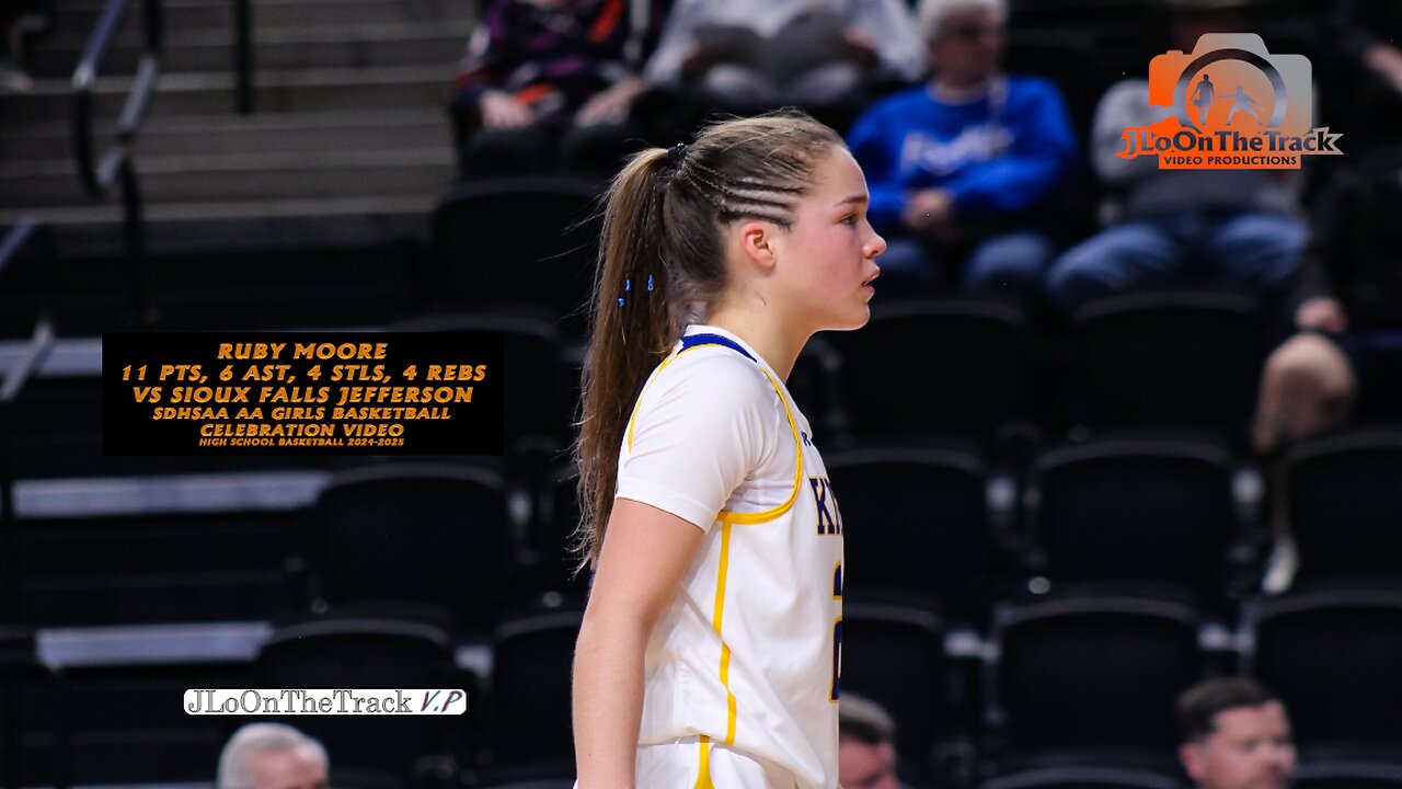 SOPHOMORE GUARD Doing Everything! Ruby Moore '27 (O'Gorman HS) 11 pts, 6 Ast, 4 Stl, 4 Reb at State!
