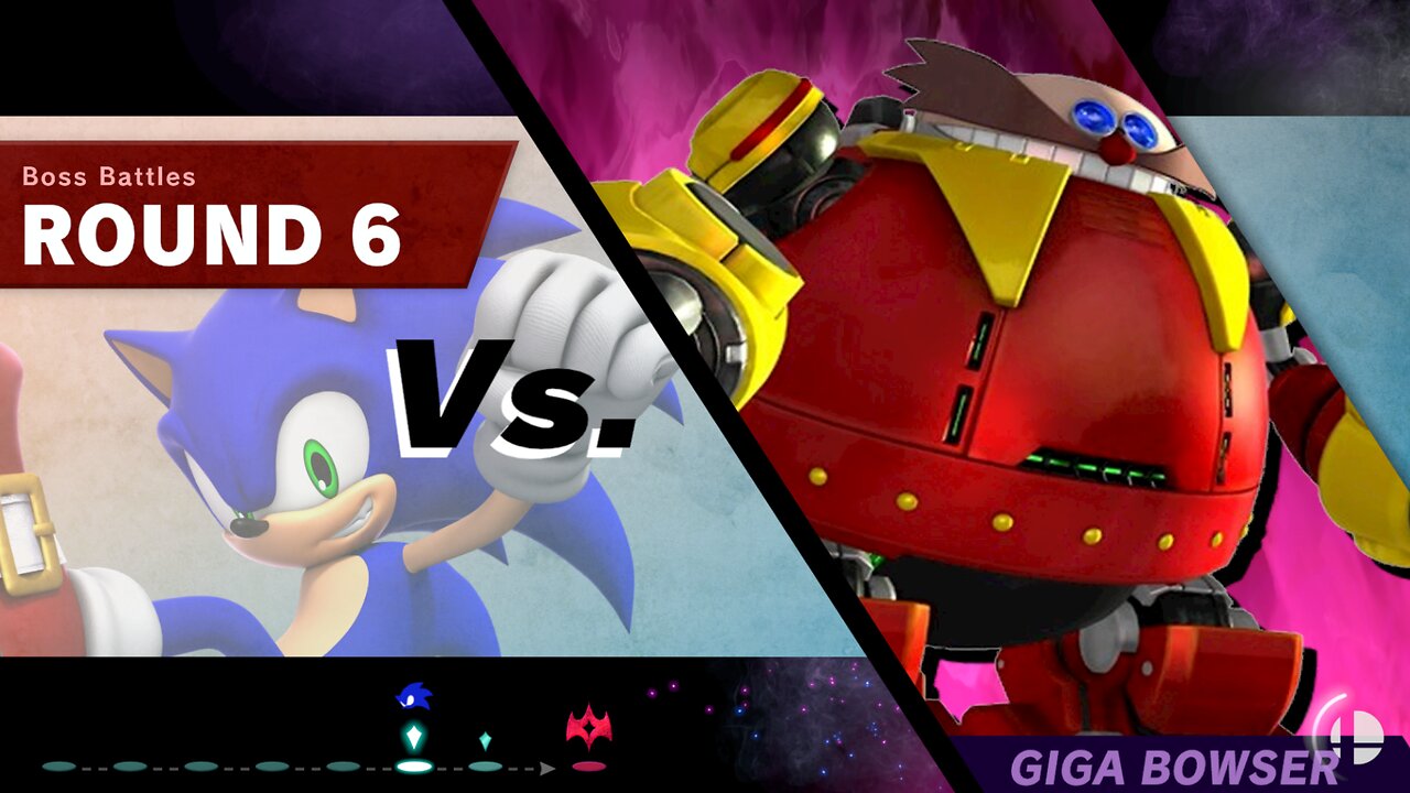Darkness Sonic vs SSBU Boss Battles 9.9 Difficulty Quickie -By Eriiz