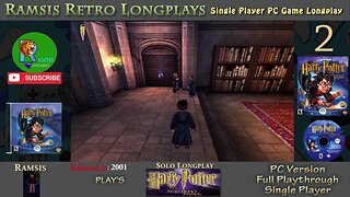 Harry Potter and the Sorcerer's Stone | PC Game | 2001 | Episode #2| Flipendo & Broomstick Training