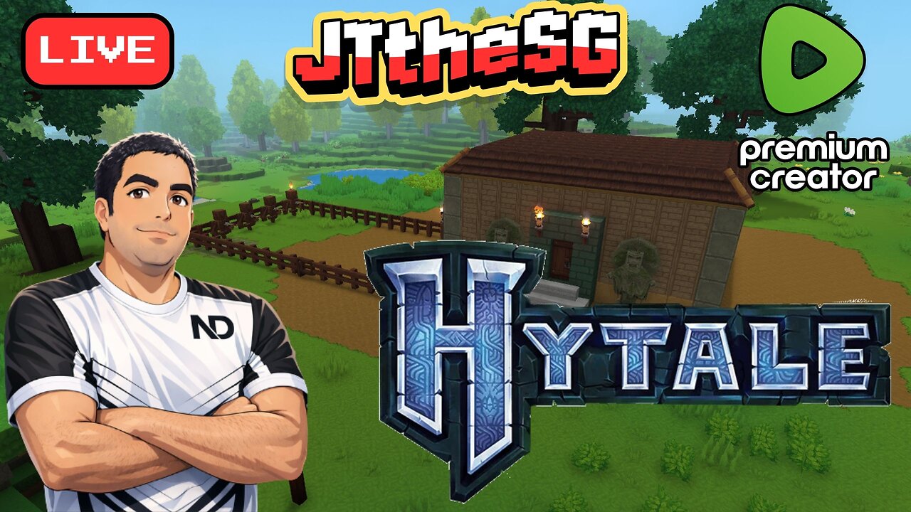 LIVE Replay - Building Rumble City!!! [Hytale - Creative]