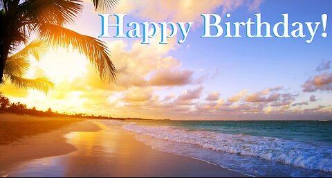 Happy Birthday 3D - Happy Birthday - Happy Birthday To You - Happy Birthday Song Video Card