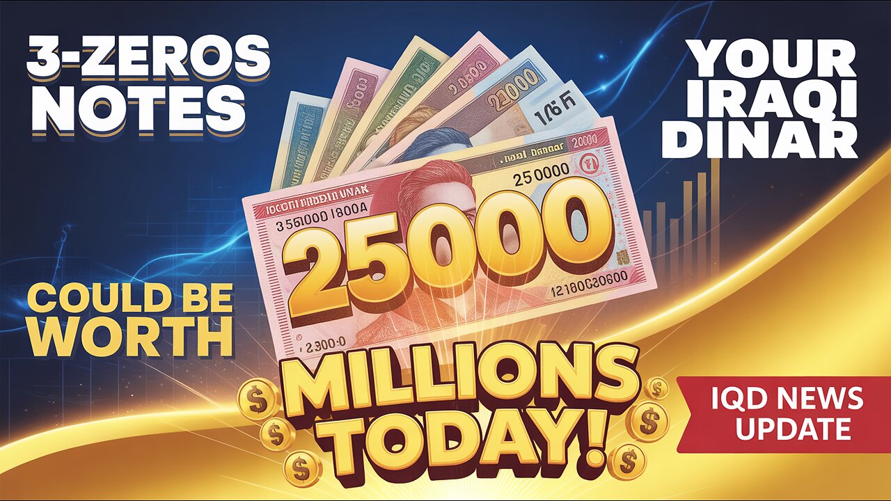 Keep the Zeros – Your Iraqi Dinar Could Be Worth MILLIONS! 💥 IQD Today News
