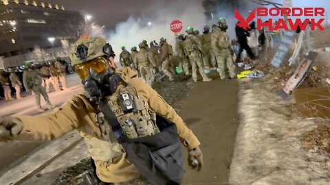 Tactical Units Drop Hammer on Violent Mob Outside Minneapolis Federal Building