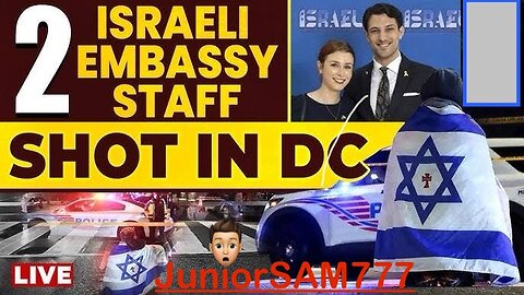 Two Israeli Embassy staff members were shot and killed outside