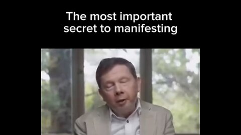 The Secret to Manifesting