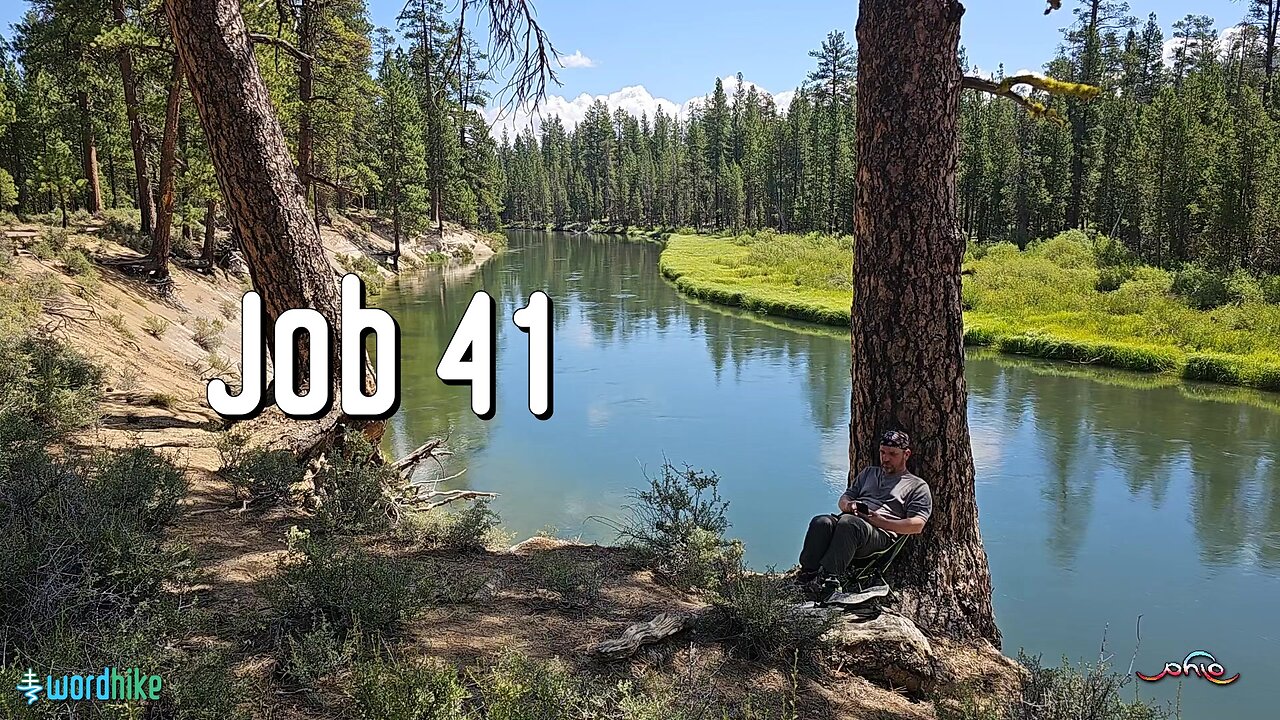 Job 41, Bible Reading in Nature, BSB