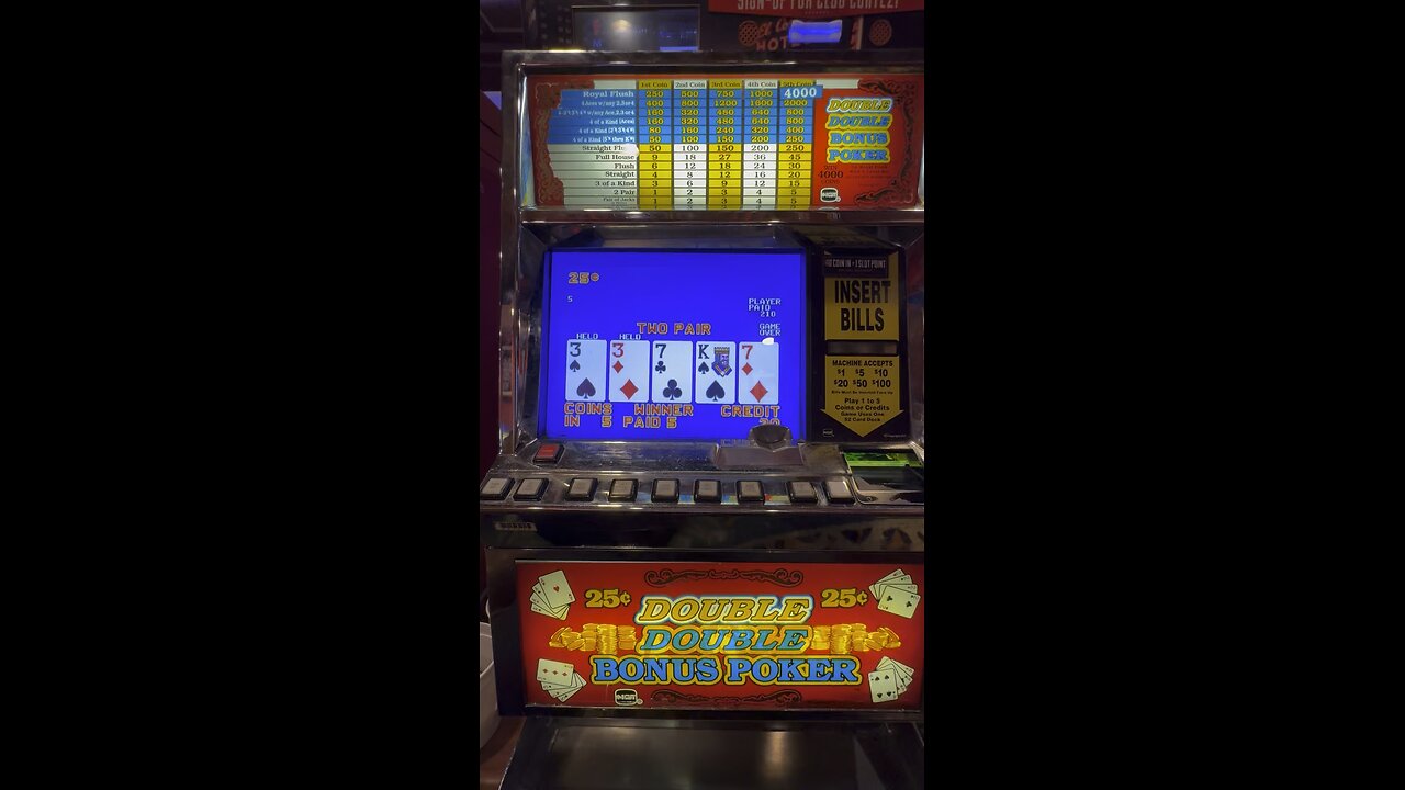 Video poker in Las Vegas
