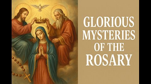 🔴 Wednesday Live Glorious Mysteries of the Rosary September 3, 2025