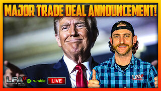 LIVE: TRUMP ANNOUNCES FIRST MAJOR TRADE DEAL! | UNGOVERNED 5.8.25 10AM