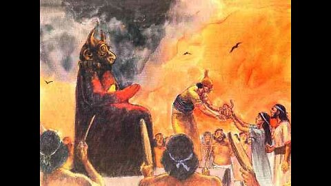 A satanic sacrifice LIVE - Dancing Molech enjoyers